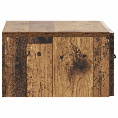 Спален шкаф с монтаж на стена Старо дърво 49 x 34,5 x 20 см
