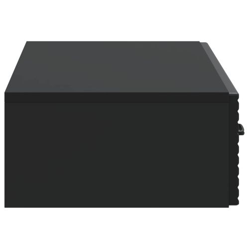 Стенен страничен масичка Черно 87,5 x 34,5 x 17 см