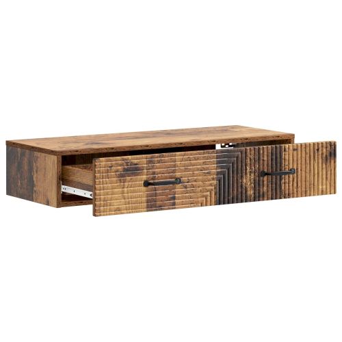 Стенен страничен масичка Старо дърво 87,5 x 34,5 x 17 см