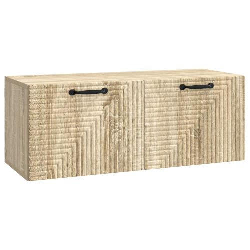 Стенно монтиран ТВ шкаф Дъб сонома 78,5 x 31 x 30 см