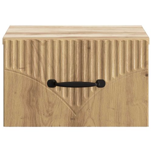 Спален шкаф с монтаж на стена Дъб артизан 34,5 x 33 x 20 см