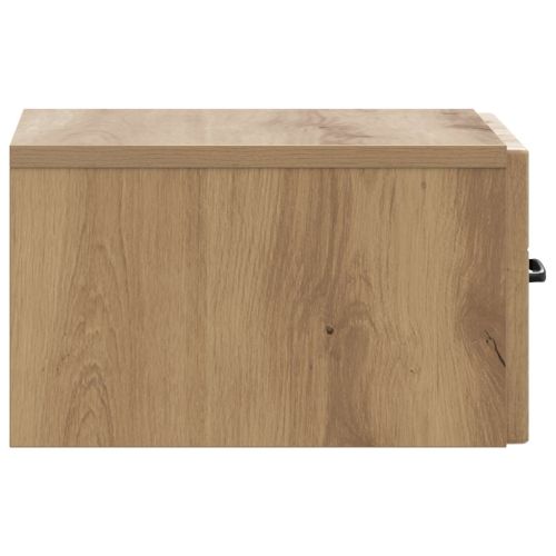 Спален шкаф с монтаж на стена Дъб артизан 34,5 x 33 x 20 см