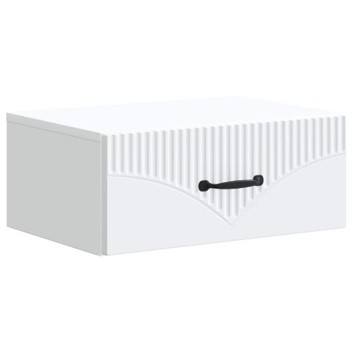Спален шкаф с монтаж на стена 2 pcs Бяло 49 x 34,5 x 20 см