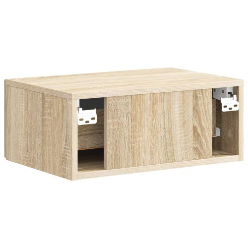 Спален шкаф с монтаж на стена Дъб сонома 49 x 34,5 x 20 см