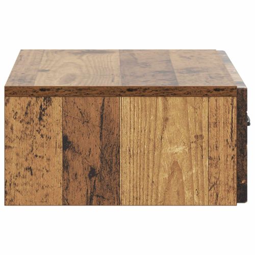 Стенен страничен масичка Старо дърво 59 x 34,5 x 17 см