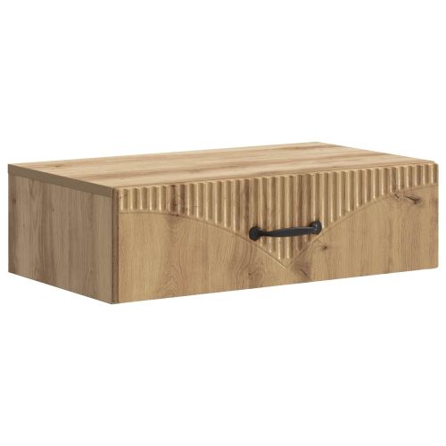 Стенен страничен масичка Дъб артизан 59 x 34,5 x 17 см