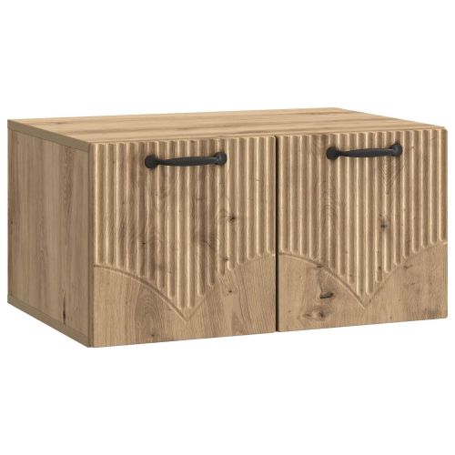 Стенно монтиран ТВ шкаф Дъб артизан 59,5 x 41 x 30 см