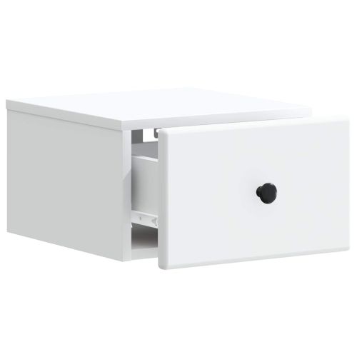 Спален шкаф с монтаж на стена 2 pcs Бяло 34,5 x 33 x 20 см