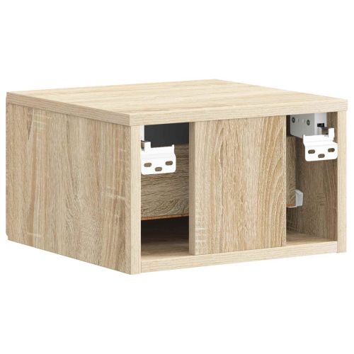 Спален шкаф с монтаж на стена Дъб сонома 34,5 x 33 x 20 см