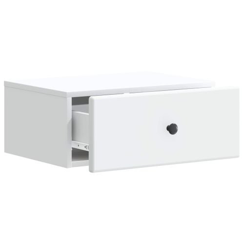 Спален шкаф с монтаж на стена 2 pcs Бяло 49 x 34,5 x 20 см