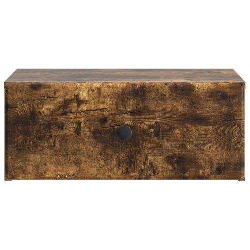 Спален шкаф с монтаж на стена Опушен дъб 49 x 34,5 x 20 см