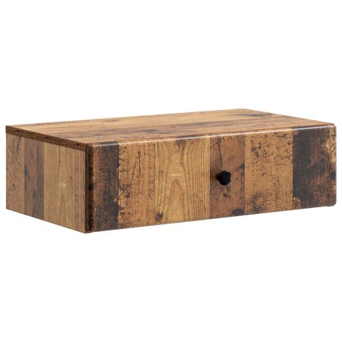 Стенен страничен масичка Старо дърво 59 x 34,5 x 17 см