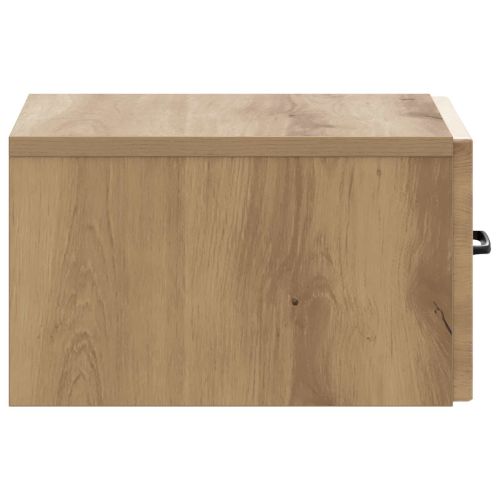 Стенен страничен масичка Дъб артизан 59 x 34,5 x 17 см