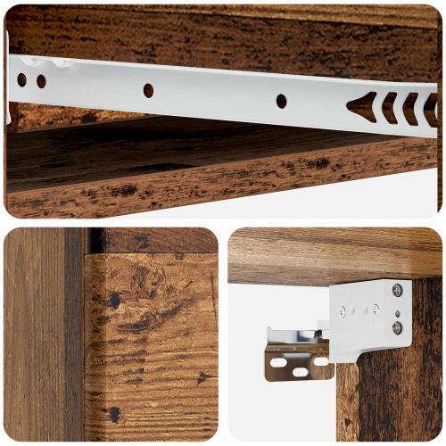 Стенен страничен масичка Старо дърво 87,5 x 34,5 x 17 см