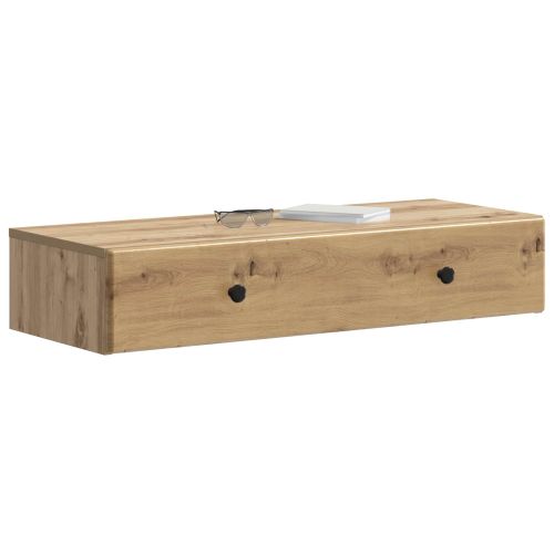 Стенен страничен масичка Дъб артизан 87,5 x 34,5 x 17 см