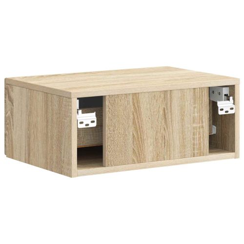 Спален шкаф с монтаж на стена Дъб сонома 49 x 34,5 x 20 см