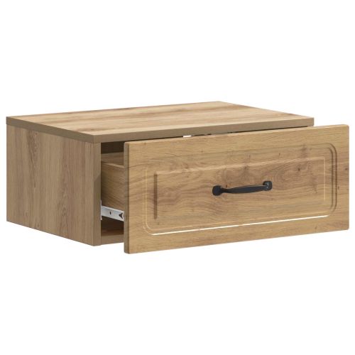Спален шкаф с монтаж на стена Дъб артизан 49 x 34,5 x 20 см
