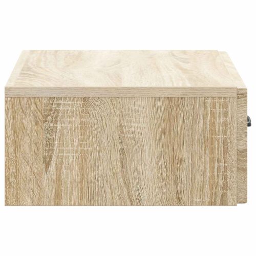 Стенен страничен масичка Дъб сонома 59 x 34,5 x 17 см