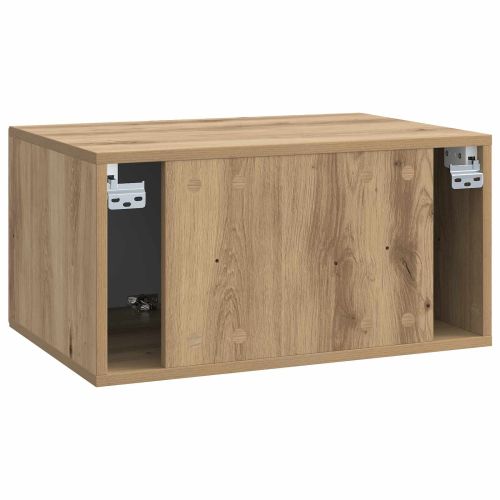 Стенно монтиран ТВ шкаф Дъб артизан 59,5 x 41 x 30 см