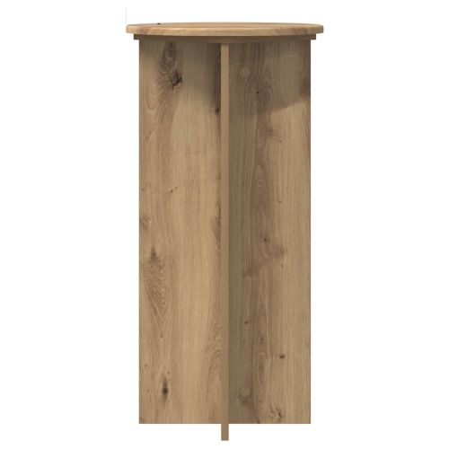 Стойка за растения 2 pcs Дъб артизан 40 x 40 x 80 cm