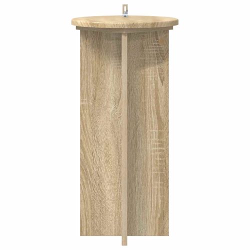 Стойка за растения 2 pcs Дъб сонома 29,5 x 29,5 x 60 см