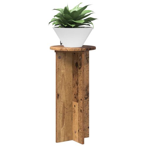 Стойка за растения 2 pcs Старо дърво 29,5 x 29,5 x 60 см