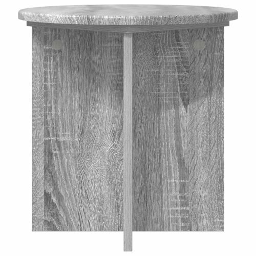 Стойка за растения 2 pcs Сива сонома 40 x 40 x 40 cm