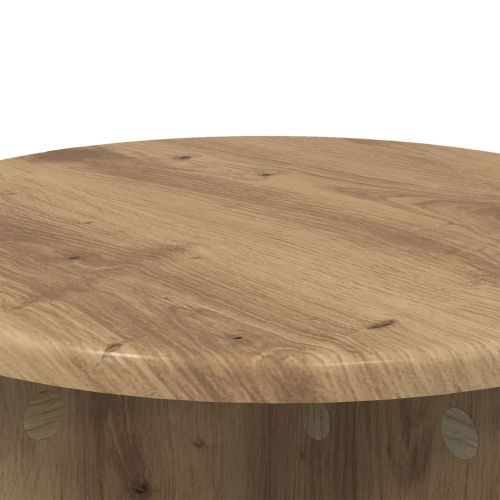 Стойка за растения 2 pcs Дъб артизан 40 x 40 x 40 cm