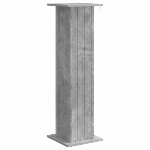 Стойка за растения 2 pcs Бетонно сиво 30,5 x 30 x 100,5 см