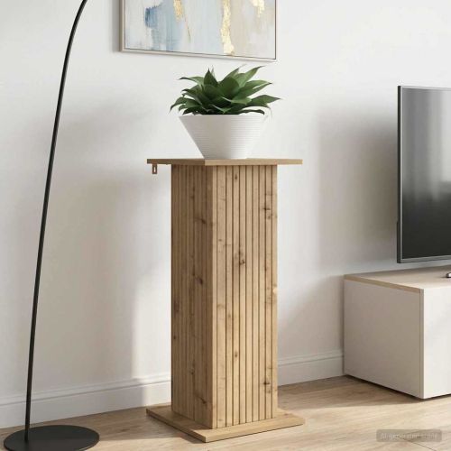 Стойка за растения Дъб артизан 30,5 x 30 x 80,5 см