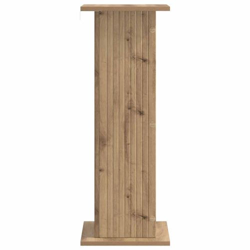 Стойка за растения 2 pcs Дъб артизан 30,5 x 30 x 80,5 см