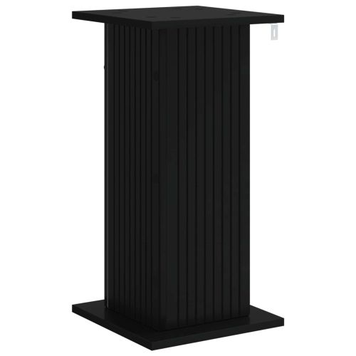 Стойка за растения 2 pcs Черно 30,5 x 30 x 60,5 см