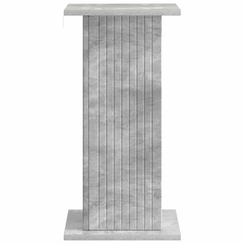 Стойка за растения Бетонно сиво 30,5 x 30 x 60,5 см