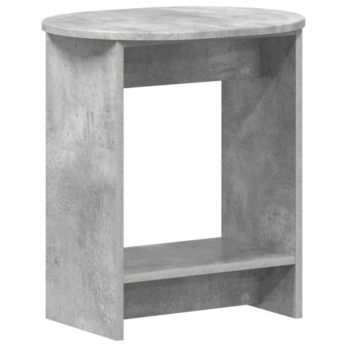 Странична маса Бетонно сиво 50 x 39,5 x 55 см