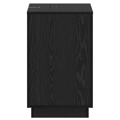 Странична маса Черен дъб 60 x 40 x 65 см Инженерна дървесина