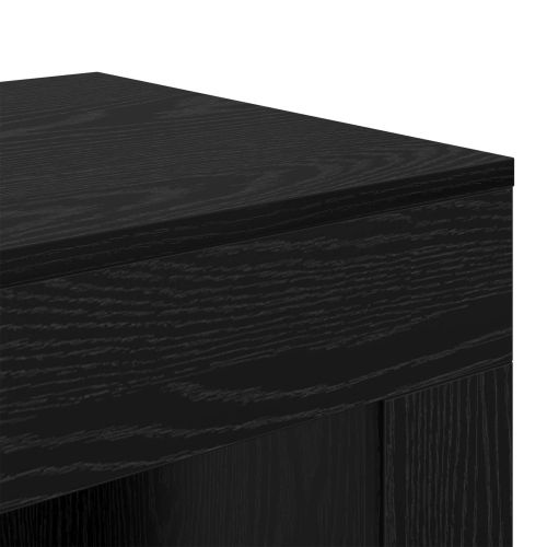 Странична маса Черен дъб 60 x 40 x 65 см Инженерна дървесина