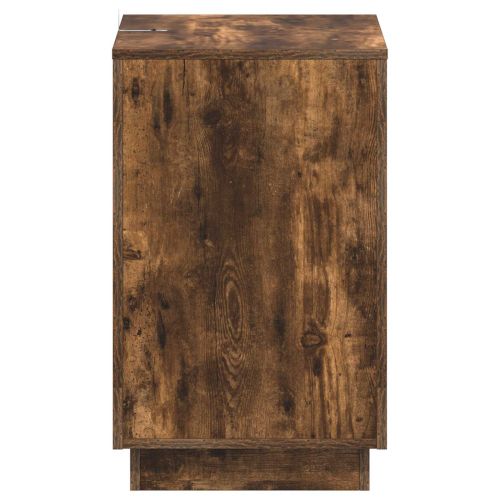 Странична маса Опушен дъб 60 x 40 x 65 см Инженерна дървесина