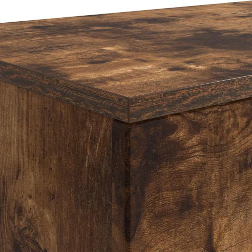 Масичка за кафе Опушен дъб 102 x 35 x 75 см Инженерна дървесина