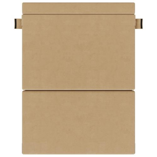 Разтегателен диван легло Светлозелено сиво 203 x 152 x 15 см