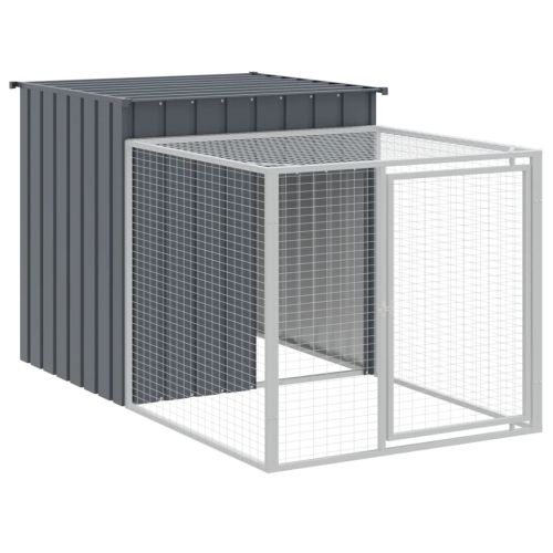 Клетка за пилета с волиера 110x1017x110 см поцинкована стомана