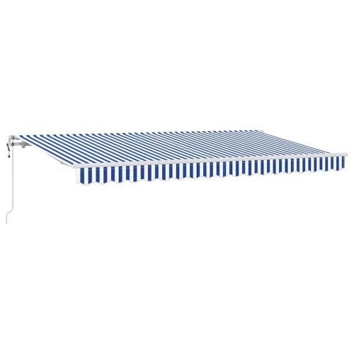 Сгъваем навес Синьо 400 x 200 cm текстил