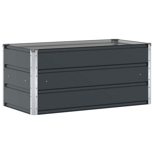 Кашпа Антрацит 100 x 50 x 45 cm Галванизирана стомана