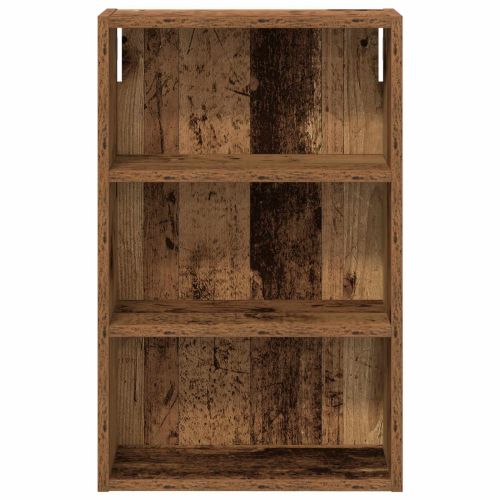 Банен стенен шкаф с рафт Старо дърво 40 x 16 x 62,5 см