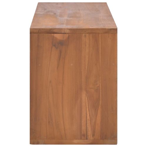 ТВ шкаф, 90x30x40 cм, тиково дърво масив