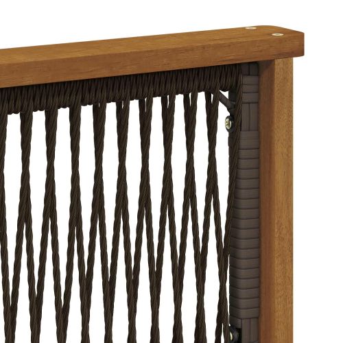 Комплект секционен диван 6 pcs Натурално Солидно акациево дърво