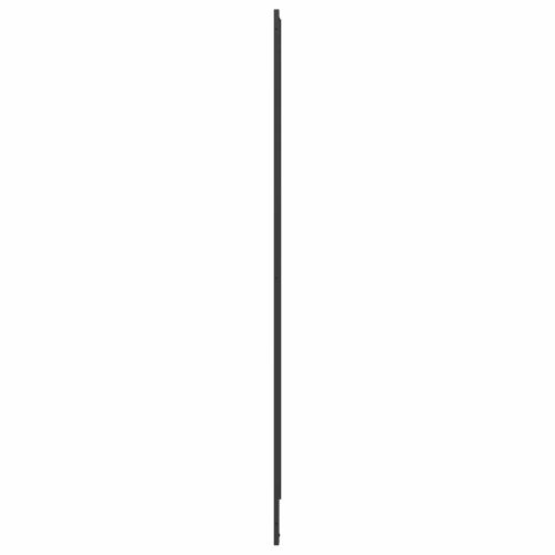 Сгъваем Душ Параван Черен и Пълен Фрост 132 x 2 x 140 см