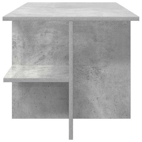 Масичка за кафе Бетонно сиво 87 x 50 x 45 см