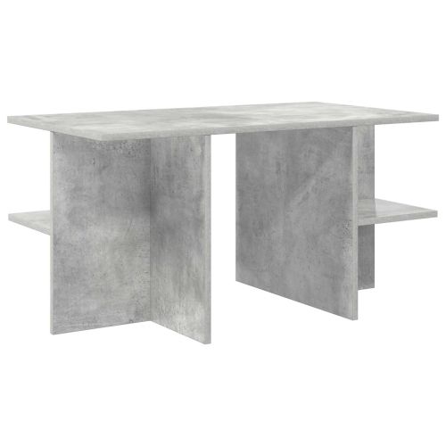Масичка за кафе Бетонно сиво 87 x 50 x 45 см