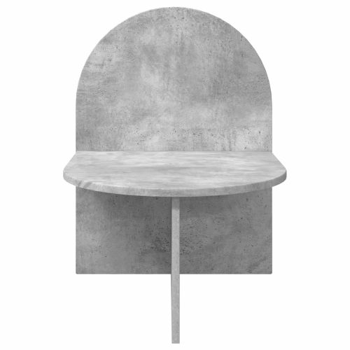 Нощно шкафче 2 pcs Бетонно сиво 48 x 49 x 65 см