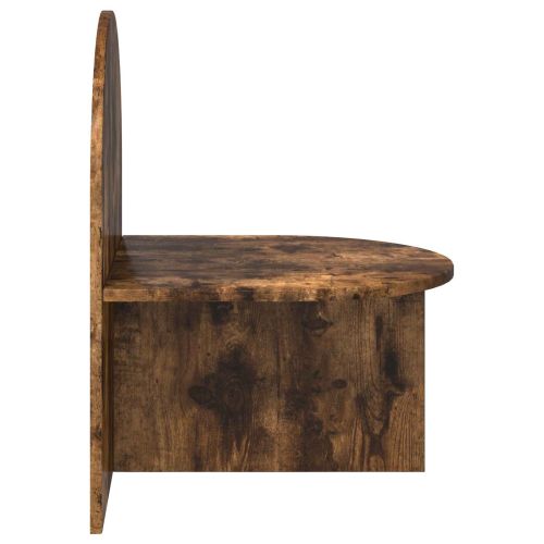 Нощно шкафче 2 pcs Опушен дъб 48 x 49 x 65 см